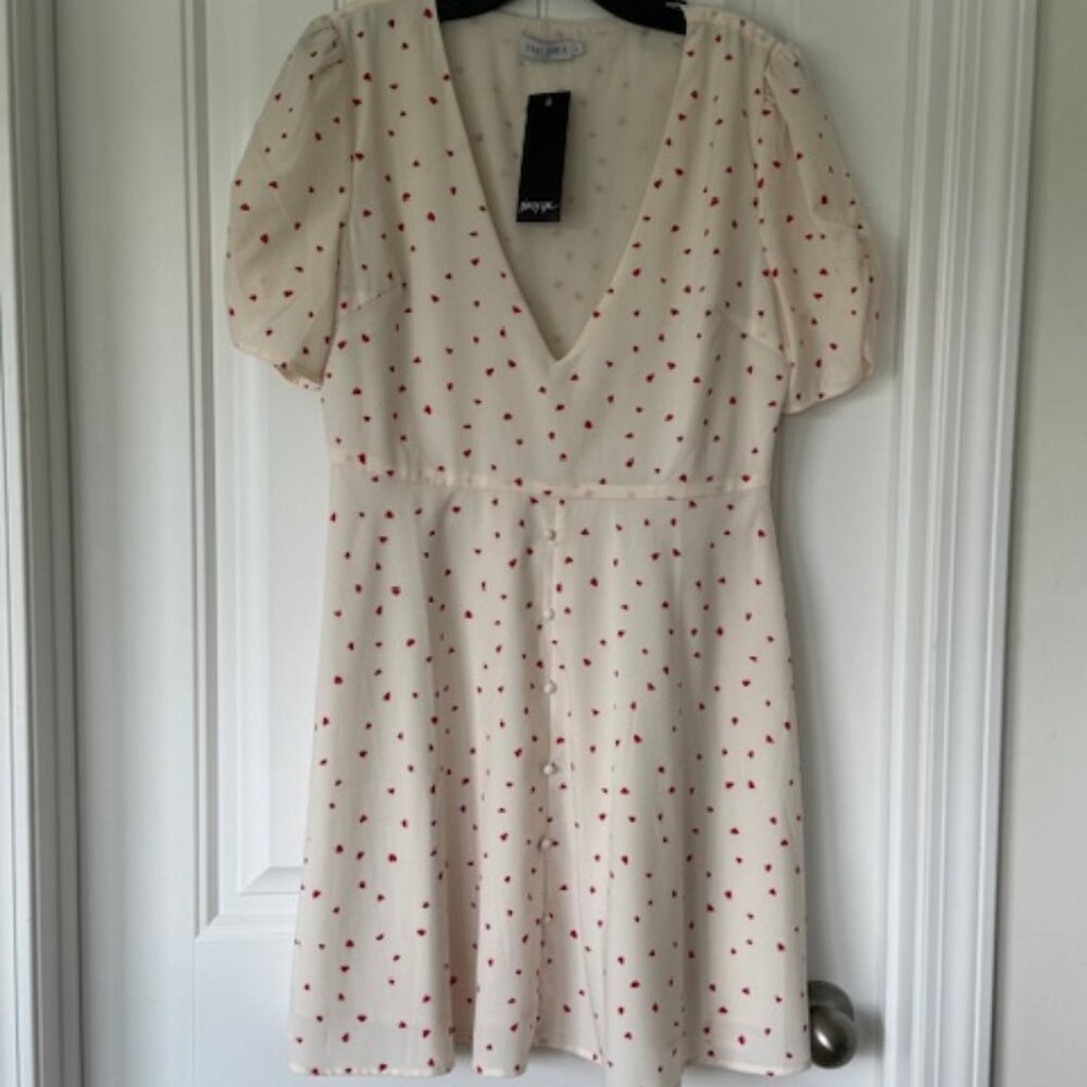 Nasty Gal Heart Mini Dress
